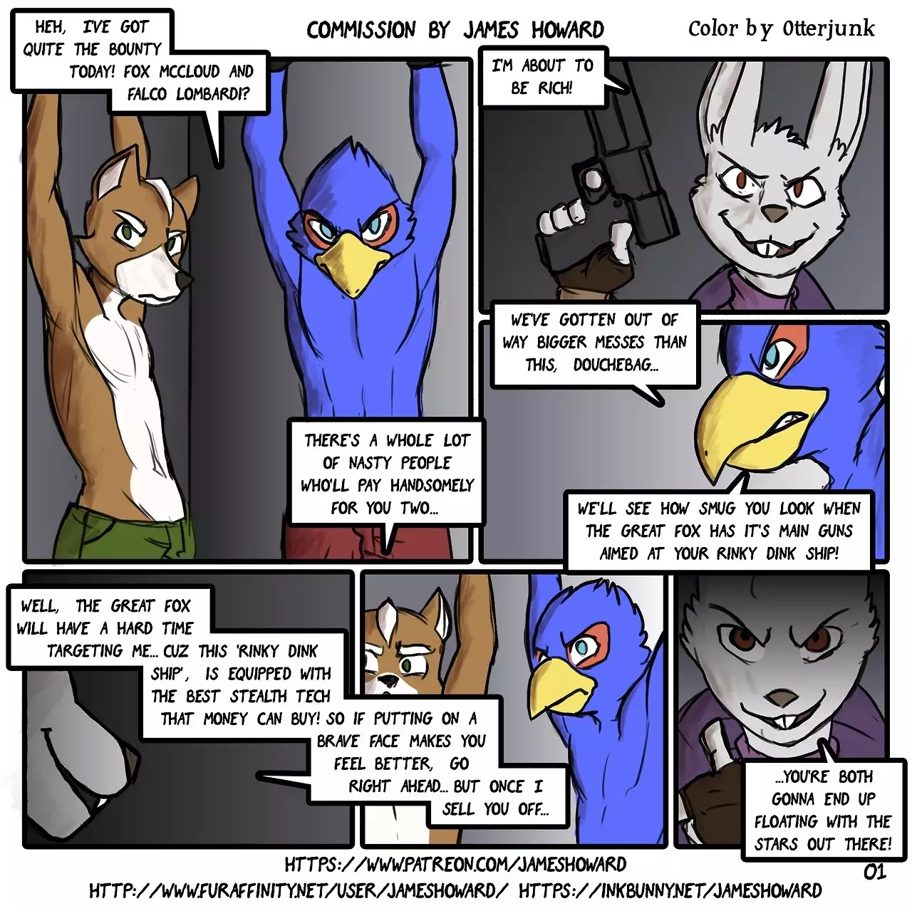 Fox, Falcon and Rabbit 1