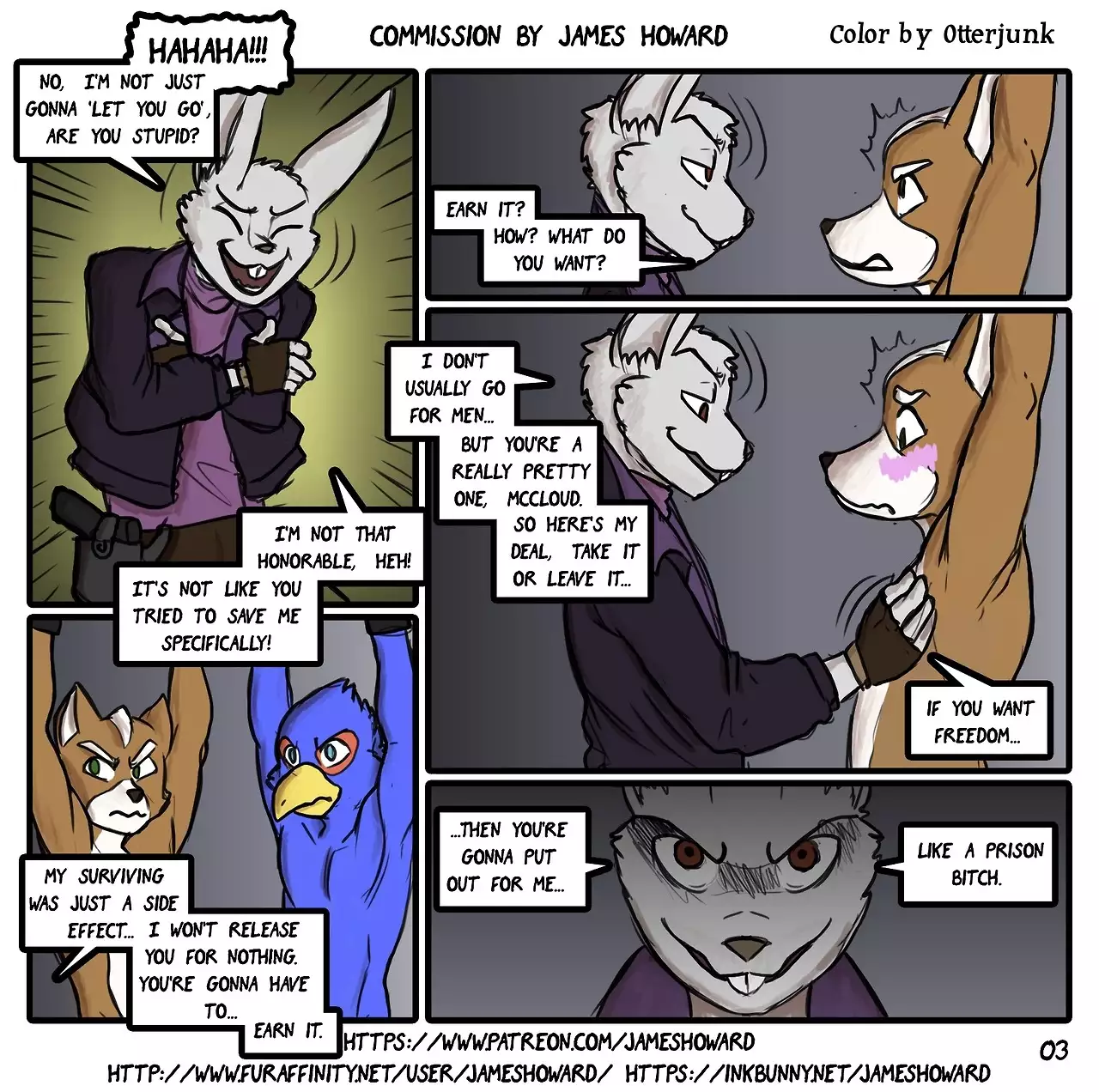 Fox, Falcon and Rabbit 3