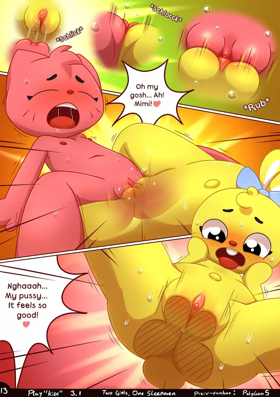 PlayKids 3 - Two Girls One Sleepover 14