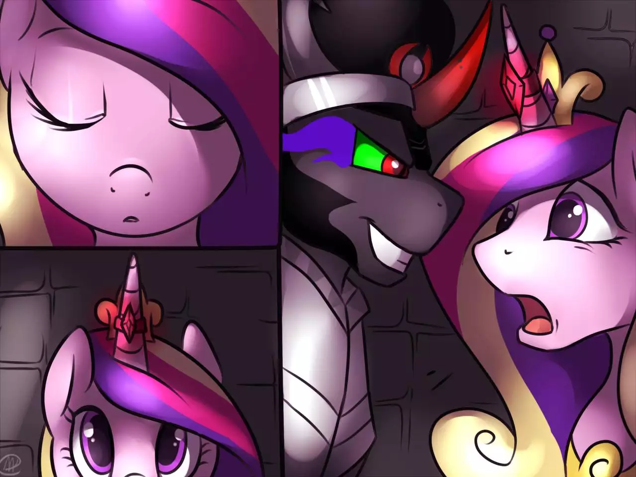 Sombra Captures Cadance 1
